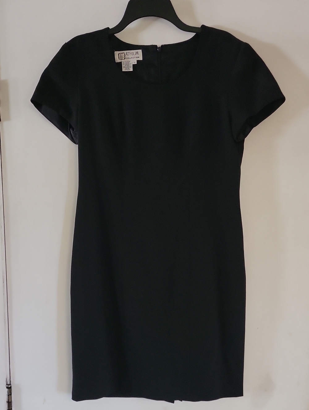 Black Short Sleeve Dress